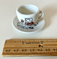 Vintage Mini Child's Japanese Tea Set - Saucer  Mug with Bears