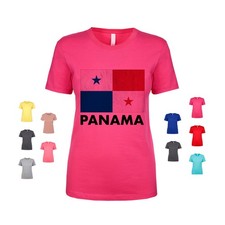 Panama flag patriotism culture heritage pride national bold Women's T Shirt