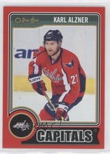 2014-15 O-Pee-Chee Wrapper Redemption Red Border Karl Alzner #355 0c3