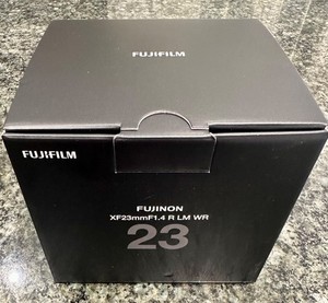 Fujifilm XF 23mm F1.4 R LM WR Lens - Boxed, Perfect, UK