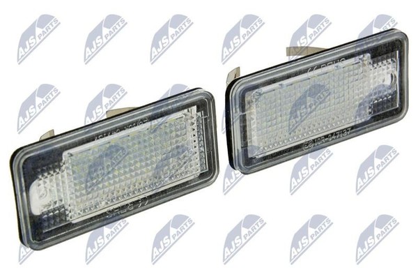 2X Led Kennzeichenbeleuchtung Links Rechts FÜR Audi-image