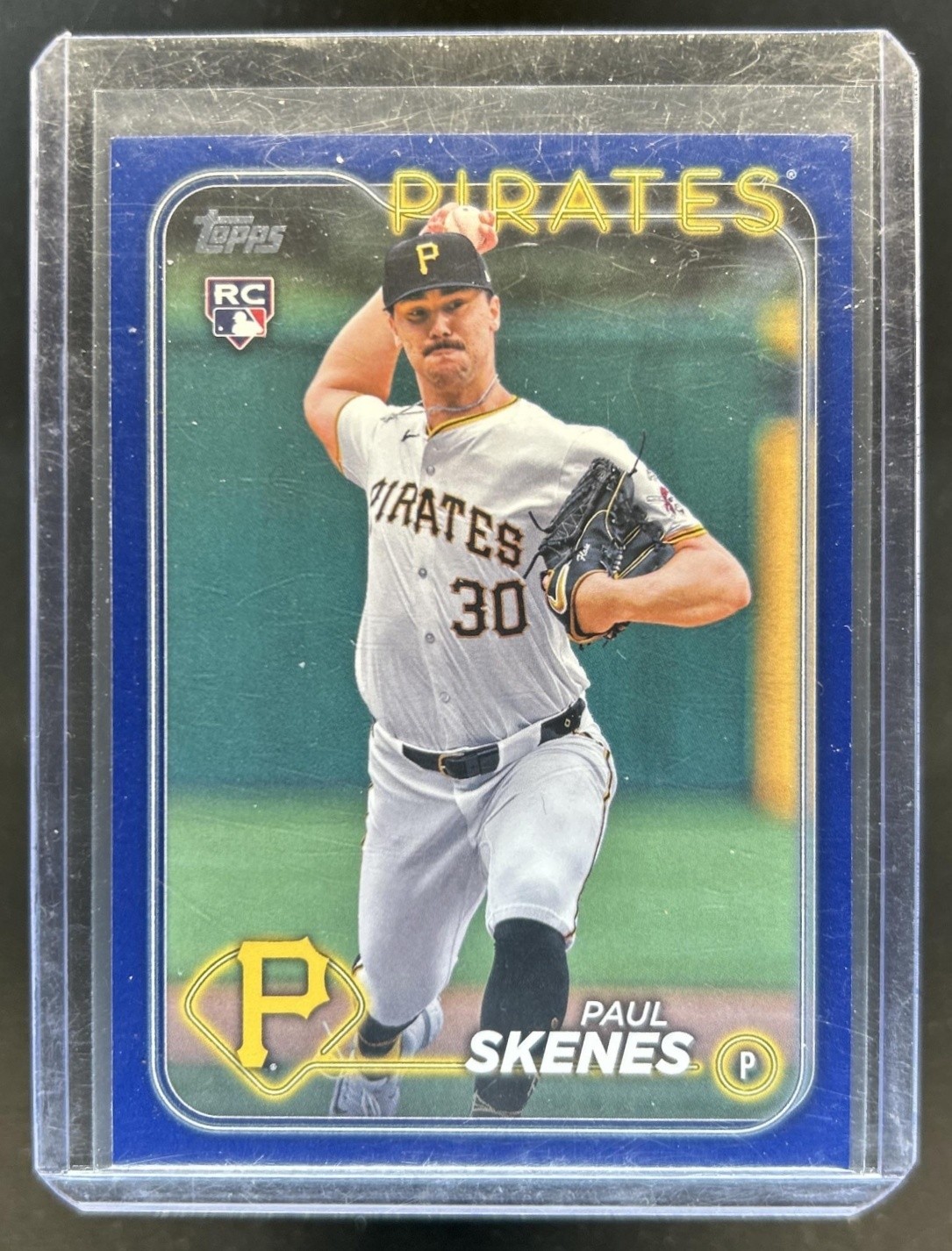 2024 Topps Update Paul Skenes RC Royal Blue Rookie #US100 Pirates