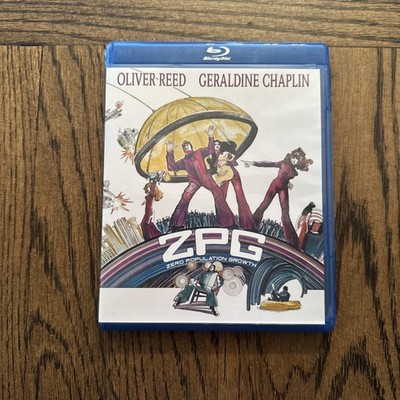 ZPG ZERO POPULATION GROWTH BLU-RAY Oliver Reed Scifi KINO LORBER Tested