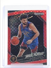 JAMAL MURRAY 2024-25 PANINI PRIZM BLACK RED POWER NUGGETS #48 /75 Q6846
