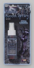 Zombie Black Blood Spray Costume Makeup Accessory