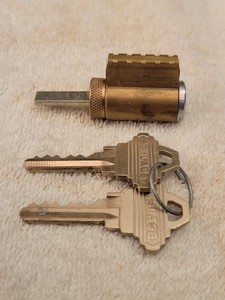 Schlage Everest Multi-Tailpiece Replacement Cylinder Keyway