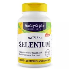 Healthy Origins, Selenium 200mcg, 180 capsules