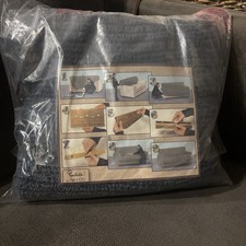 Paulato by GA.I.CO Blue Slipcover New Love Seat 