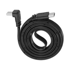 Flat USB-C Extension Cable 39.4 Inch 90 Degree USB C to USB C Adapter