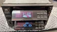 Alpine 7357F Car Tape Deck+ 5930 Car Cd Player Old School Man Machine vintage.