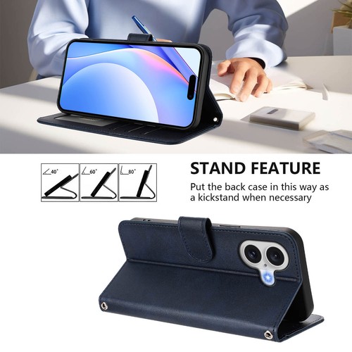 For Redmi Note 14 13 12 11 Leather Flip Wallet RFID Shookproof Stand Cover Case - Picture 8 of 15