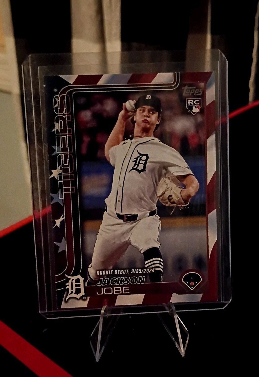 2025 Topps Update JACKSON JOBE (RC) Independence Day /76 #US193