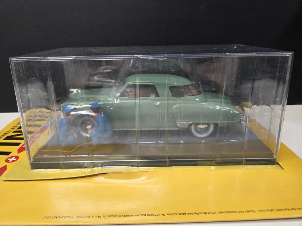Tintin 1/24 #17 Studebaker Simoun Garage Diecast Car Model with Booklet NEW - Image 2 of 4