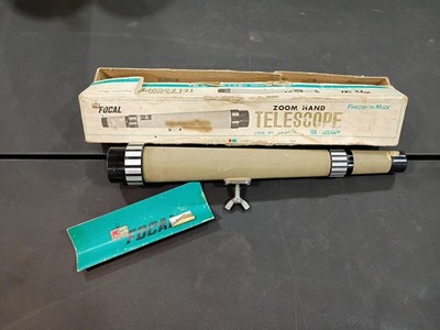 kmart focal precision made zoom hand telescope code no. 20-20-55
