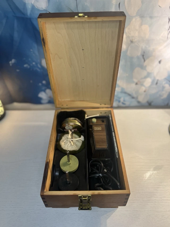 Kit de brillo de zapatos Sears & Roebuck años 60 completo con cepillos e instrucciones Foto 3 de 4