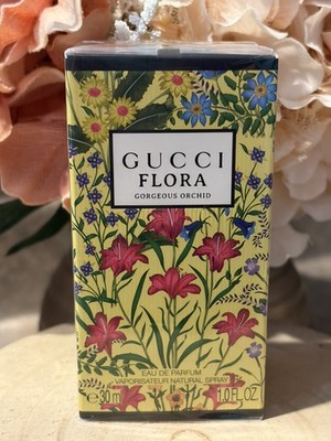Flora Gorgeous Orchid 3.3 Oz Eau De Parfum Spray by Gucci Box for Women