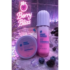 Bath  Body Works Fruit Fusion BERRY BLISS Body Cream  Perfume Mist 2pc 8oz