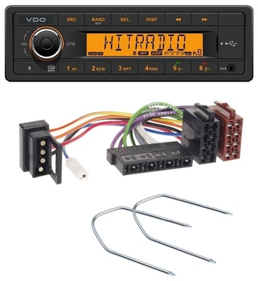 VDO AUX USB Bluetooth MP3 Autoradio für Mercedes E-Klasse W124 S-Klasse W126 - Bild 1 von 4