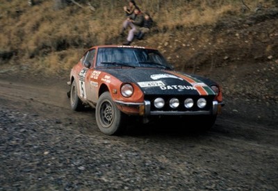 Harry Kallstrom Claes Billstam Datsun 240Z RAC Rally November 21 1973 Photo 25