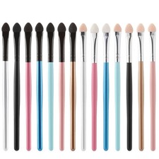 5Pcs Long Handle Eyeshadow Brush Portable Eyebrow Sponge Stick Eyeshadow Applica