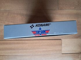 Top Gun: The Second Mission Nintendo Nes game, 1990 complete box, manual working