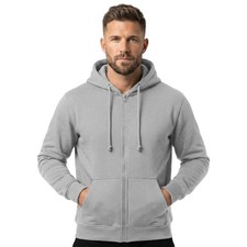 Plain Full Zip Up Hoodie –Men’s Hooded Coat | Winter Zipper Hoody