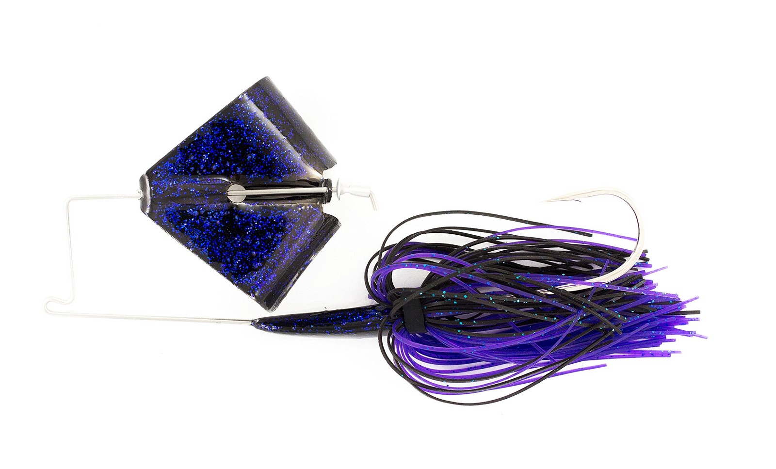 Nichols Lures Rb14-12 Reflex Metal Flake Buzzbait, Jt's Tidal Blue Fleck, 1/2 oz - Image 1