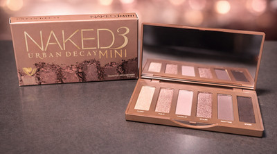 Urban Decay NAKED3 MINI Eyeshadow Palette 6 Rose-Neutral Shades Authentic NIB
