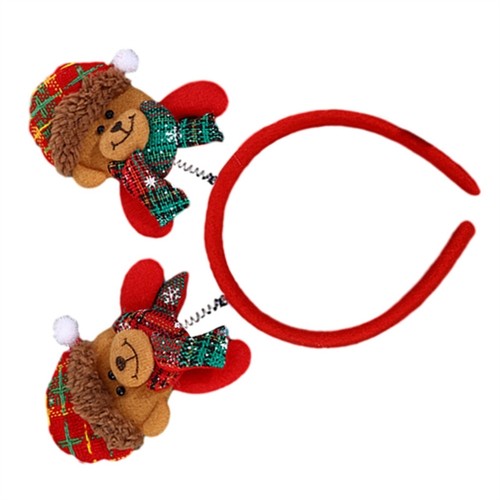 MerryChristmas Theme Hairband Festival Props Family Gathering Party Headdress - Picture 10 of 12