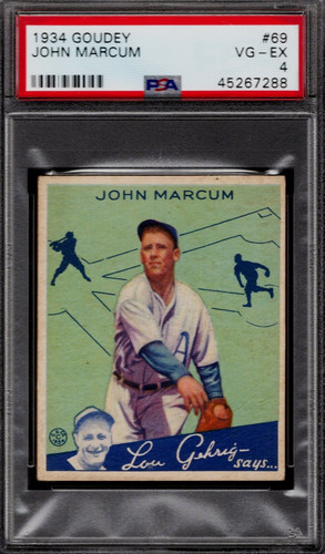 John Marcum #69 card
