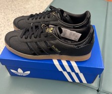 adidas Gazelle Golf Lux Black - Size UK 9 - Waterproof
