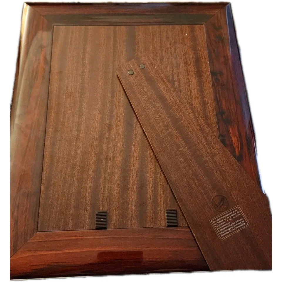 Christofle France Silver Plated Picture Frame 13" x 10.5 " wood back - Image 4 of 4