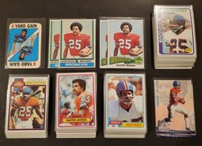Lot of 80+ Assorted HAVEN MOSES Football Cards 1971-1994 2xPB FB4374