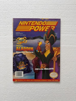 #ad Nintendo Power Issue 55 December 1993 Disney#x27;s Aladdin Mega Man X Super NES $20.99