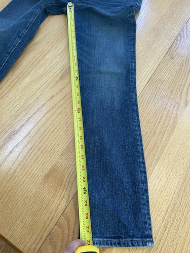 NWT Madewell Tomboy Straight Leg Blue Jeans Women's Size 23 Stretch Denim - Picture 7 of 7