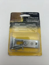 Prime-Line Bi-Fold Door Pivot Bracket Floor and Jamb Mount Stamped Steel N 6543