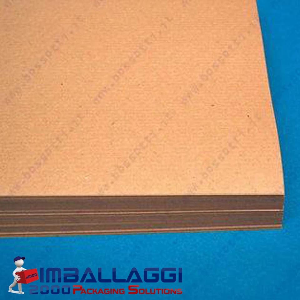 IMBALLAGGI 2000 - FOGLI CARTA IMBALLAGGIO AVANA 100X150 10 FOGLI