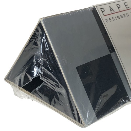 Juego de ajedrez de papel MoMA Peter Hewitt para Museo de Arte Moderno Nueva York 1988 escultural - Imagen 9 de 12