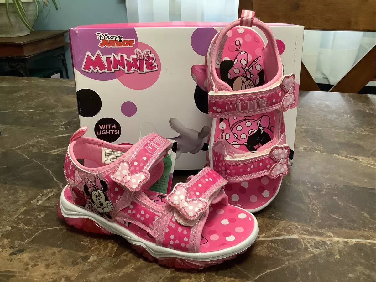 Minnie mouse light up sandals 2025