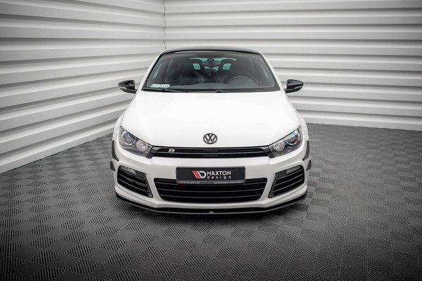 Cup Street Pro Front Ansatz FüR Volkswagen Scirocco R Mk3 Spoilerlippe Schwert-image