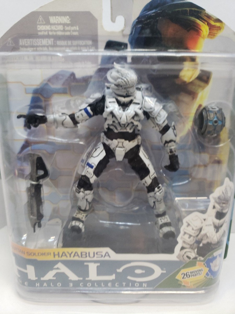 HALO 3 SPARTAN SOLDIER (COB) フィギュア Spartan Soldier CQB Gold Action Figure Halo 3 FYE Suncoast