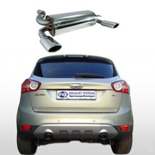 FOX Duplex Sportauspuff Ford Kuga 2.5l 2.0l D rechts links je 1x106x71mm oval