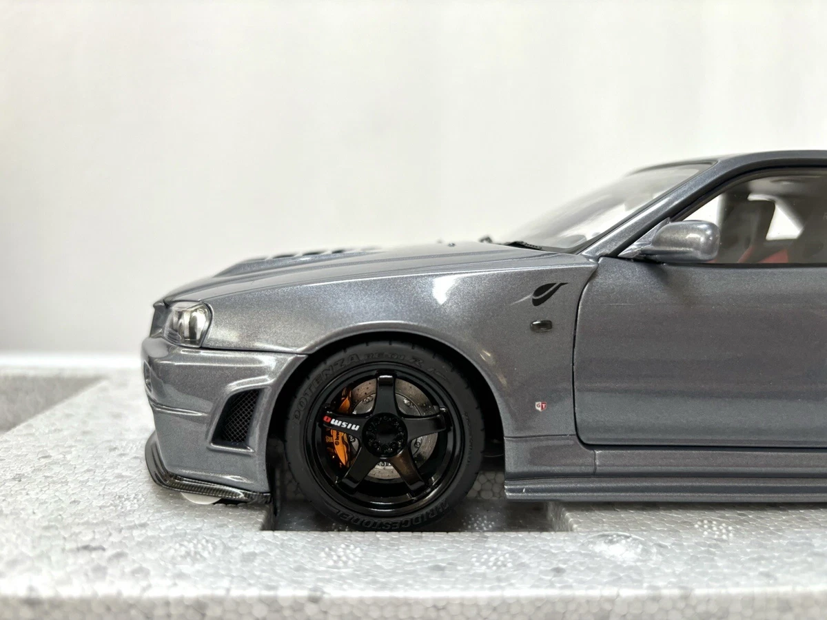 1/18 MotorHelix Nissan Skyline R34 GT-R Nismo Z-tune Gun