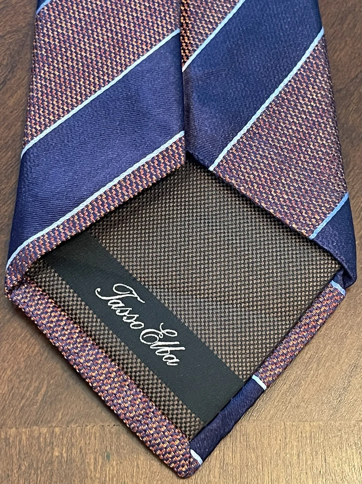 Мужской галстук Tasso Elba 100% шелк сделано в Китае - Изображение 2 из 4