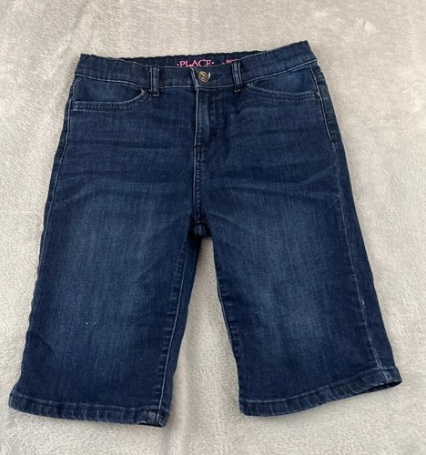 Place Girls dark wash skimmer pant jeans size 14