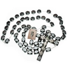 Rosario capoletto ottagonale di legno