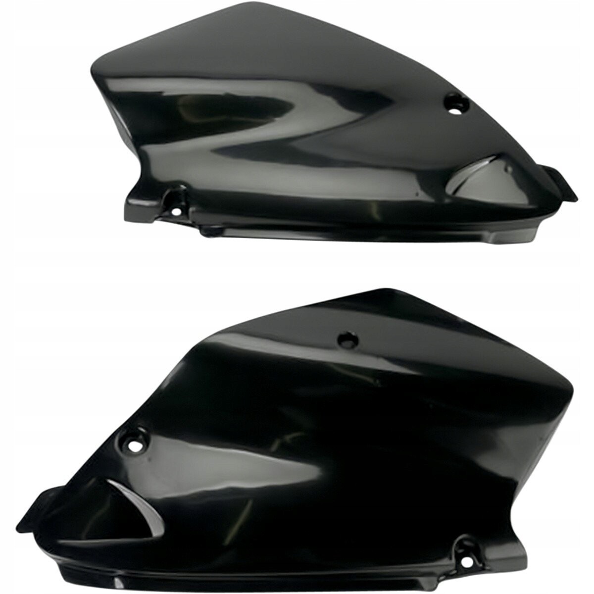 Panneaux arrière YAMAHA YZ flexibilité maximale plastiques noirs anti-UV