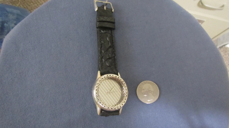 mans sterling silver JOHN HARDY quartz watch. #286 - Image 2 of 4