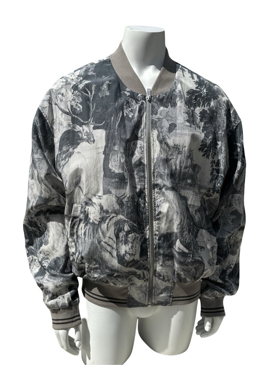 vintage MARTIN MARGIELA Bomber Jacket Animal Jungle vintage MARTIN MARGIELA Bomber Jacket Animal Jungle