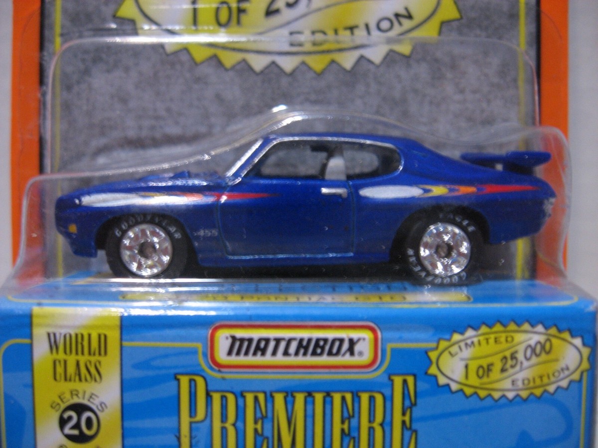 Matchbox Premiere Street Machines Collection Series 20 Blue 1970